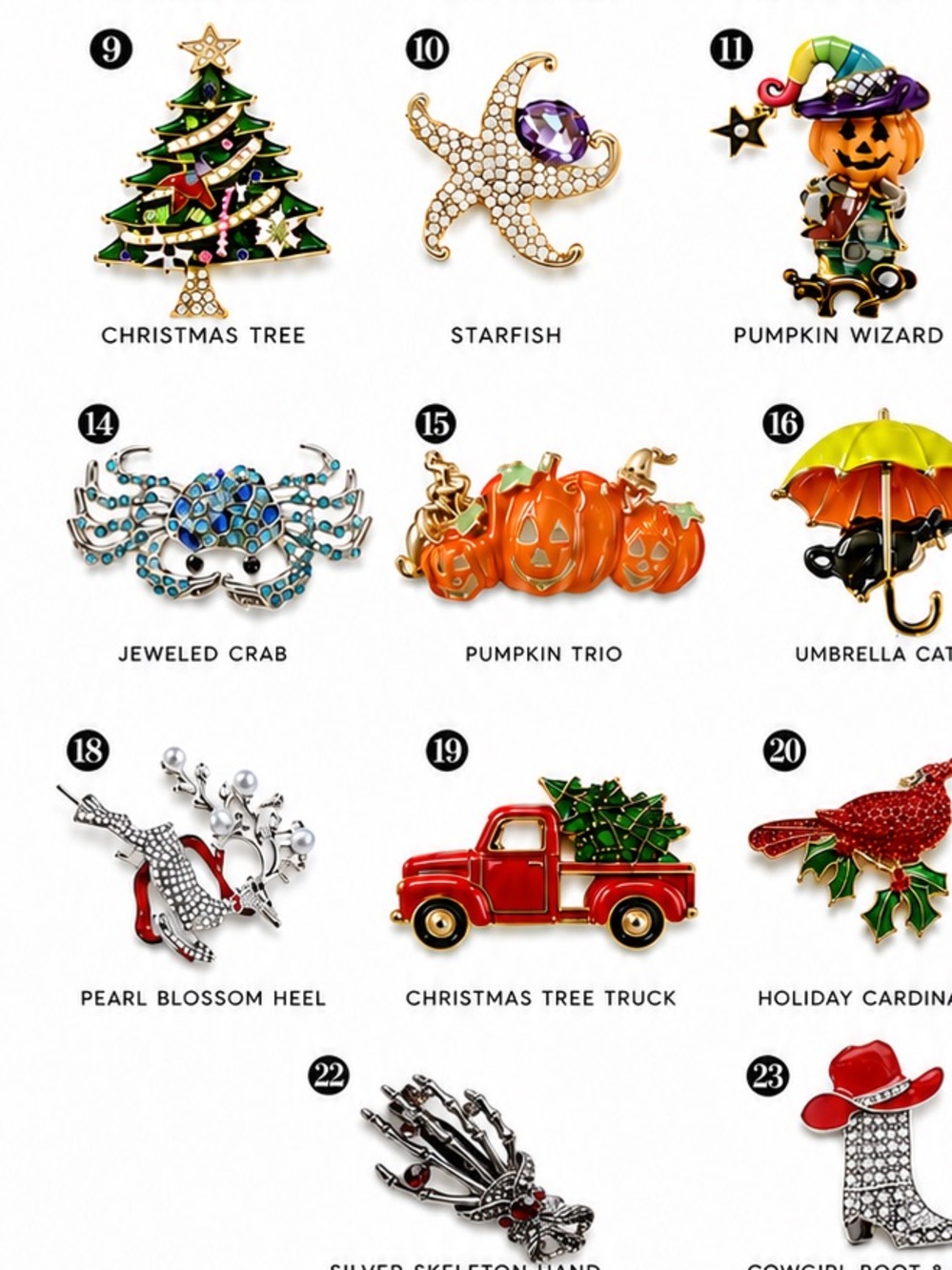 BUY NOW: Brooches Collection - Assorted Colorful Animal Brooches - Picture 5 of 6